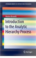 Introduction to the Analytic Hierarchy Process