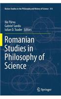 Romanian Studies in Philosophy of Science