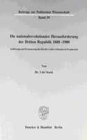 Die Nationalrevolutionare Herausforderung Der Dritten Republik 1880 - 1900