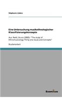 Eine Untersuchung musikethnologischer Klassifizierungskonzepte