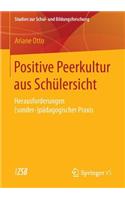 Positive Peerkultur aus Schülersicht