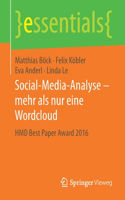 Social-Media-Analyse - Mehr ALS Nur Eine Wordcloud