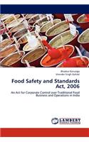 Food Safety and Standards Act, 2006