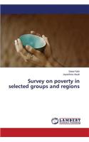 Survey on poverty in selected groups and regions