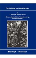 Die Gesellschaftliche Verantwortung Der Psychologen II