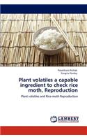 Plant Volatiles a Capable Ingredient to Check Rice Moth, Reproduction