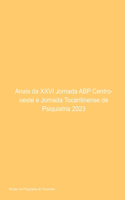 Anais Da Xxvi Jornada Abp Centro-oeste E Jornada Tocantine