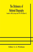 dictionary of national biography