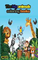 big animals coloring books 2-8