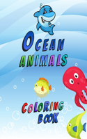 Ocean Animals Coloring Book