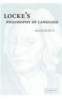 Locke's Philosophy of Language: (English)