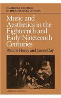 Music and Aesthetics in the Eighteenth and Early Nineteenth Centuries