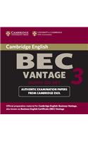 Cambridge Bec Vantage 3 Audio CD Set (2 Cds)