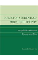 Tables for Students of Moral Philosophy