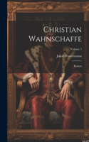 Christian Wahnschaffe; Roman; Volume 1