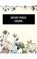 Notary Public Logbook