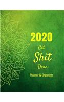 2020 Get Shit Done Planner & Organizer