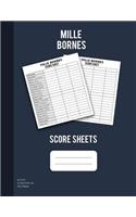 Mille Bornes Scoresheets