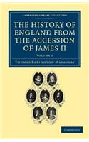History of England from the Accession of James II
