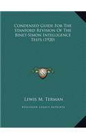 Condensed Guide For The Stanford Revision Of The Binet-Simon Intelligence Tests (1920)
