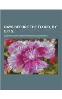 Days Before the Flood, by E.C.S