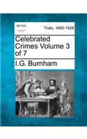 Celebrated Crimes Volume 3 of 7