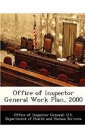 Office of Inspector General Work Plan, 2000
