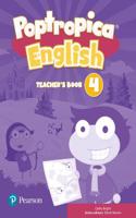 Poptropica English Level 4 Teacher's Book and Online Game Access Card pack