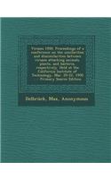 Viruses 1950. Proceedings of a Conference on the Similarities and Dissimilarities Between Viruses Attacking Animals, Plants, and Bacteria, Respectively. Held at the California Institute of Technology, Mar. 20-22, 1950 ..