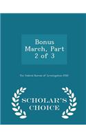 Bonus March, Part 2 of 3 - Scholar's Choice Edition: (English)