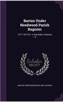 Barton Under Needwood Parish Register
