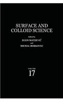 Surface and Colloid Science
