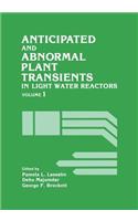 Anticipated and Abnormal Plant Transients in Light Water Reactors