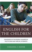 English for the Children