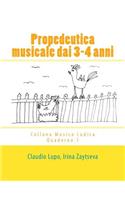 Propedeutica musicale dai 3-4 anni