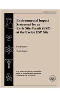 Environmental Impact Statement for an Early Site Permit (ESP) at the Exelon ESP Site: Final Report