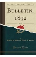 Bulletin, 1892, Vol. 12 (Classic Reprint)