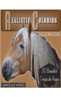 Realistic Coloring Grayscale Horses