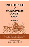 Early Settlers of Montgomery County, Ohio Volume 2