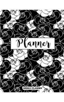 Pretty Planner A4 Week at a glance - Weekly Planner for wome, girls, moms, To Organize Your Life, Budget Tracking, Habit Tracking, Finances Tracking, To Do List and Plan Your Day