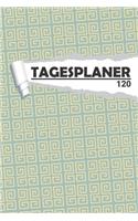 Tagesplaner Art Deco: Eleganter Terminplaner I DIN A5 I 120 Seiten I Tageskalender I Organizer für Schule, Uni und Büro(1 Abstrakte Tagesplaner)