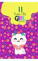 11 Year Old Girl Journal