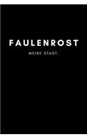 Faulenrost: Notizbuch, Notizblock, Notebook - 120 freie Seiten mit Rahmen, DIN A5 (6x9 Zoll) - Notizen, Termine, Ideen, Skizzen, Planer, Tagebuch, Organisation 