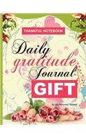 Daily Gratitude Journal Gift - Thankful Notebook