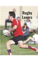 Rugby Lovers Back to Front College Lined Notebook