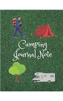 Camping Journal Note
