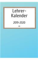 Lehrerkalender 2019 2020 A5