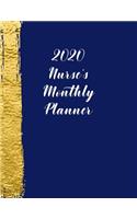 2020 Nurse's Monthly Planner