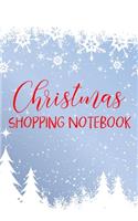 Christmas Shopping Notebook