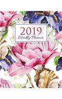 2019 Weekly Planner: A Year - 365 Daily - 52 Week-Daily Weekly Monthly Planner Calendar, Journal Planner and Notebook, Agenda Schedule Organizer, Appointment Notebook, A